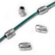 Perle Tube en métal/zamac 3.4x5.4mm (Ø 1.5mm)