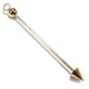 Brass Pin Bar with Screw 60mm