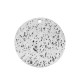 Brass Charm Round Hammered 20mm