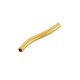 Tubo Ondulato in Ottone 1.5X15 mm Ø~0.7 mm