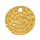 Breloque Ronde en Laiton 10 mm