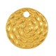 Breloque Ronde en Laiton 10 mm