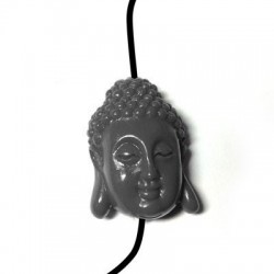 Sec Coral  Buddha 20x28mm 