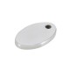 Stainless Steel Charm Oval 6x10mm/1mm Ø1mm