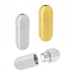 Fermoir Aimanté 6x15mm (Ø2.2mm) en Acier Inoxydable 304