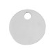 Stainless Steel Charm Round 7mm/1.3mm (Ø1.2mm)
