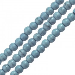 Semiprecious Stone Howlite Round Bead Ball 2.3mm (~194pcs)