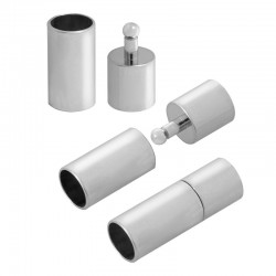 Μεταλλικό Μπρούτζινο Κούμπωμα 7x20mm (Ø6mm) (2τμχ/Σετ)