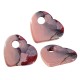 Ceramic Pendant Heart w/ Enamel 38x35mm/5.2mm