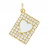 Oro/Transparente/Blanco