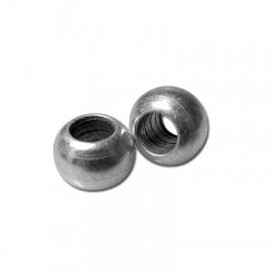 Brass Bead 8x6mm (Ø3.7mm)