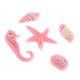 Acrylic Charm Seahorse Shell Starfish