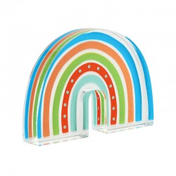 Plexi Acrylic Deco Rainbow 60x42mm