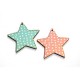 Wooden Pendant Star 62mm