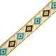 Polyester Knitted Ribbon with Rhombus 13mm (20 mtrs /spool)
