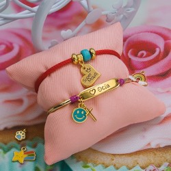 Bracelet Ajustable en Métal/Laiton 65x3mm