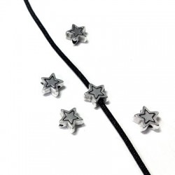 Zamak Slider Star 8mm (Ø 2mm)