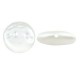 Pearl ABS Bead Round Flat 16mm Ø1mm