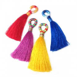 Synthetic Tassel Braided Multi Cap 93mm