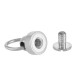 Cierre de Acero Inoxidable 304 con Tornillo 8mm y Anilla 10x1mm (2pcs/Set)
