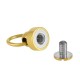 Ανοξείδωτο Ατσάλι 304 Κούμπωμα 8mm Κρικάκι 10x1mm (2τμχ/Σετ)