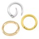 Zamak Lobster Clasp Round Keyring 35mm/5mm