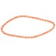 Glass Pearl Bead Oval Faceted 7x9mm Ø0.6mm (~40pcs)