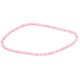 Glass Pearl Bead Oval Faceted 7x9mm Ø0.6mm (~40pcs)