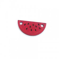 Wooden Connector Watermelon 24x20mm
