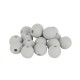 Acrylic Round Bead Rubber Effect 10mm (Ø~2mm)