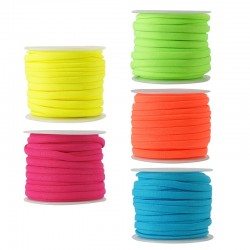 Satin Elastic Cord Round 5mm (~10mtrs)