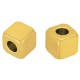Stainless Steel 304 Bead Cube 6mm (Ø3mm)