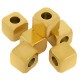 Perles Tubes10mm (Ø5mm) en Acier Inoxydable 316