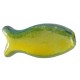 Ceramic Slider Fish w/ Enamel 17mm (Ø2.7mm)