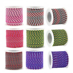 Cordon Tressé en Polyester rond 3 mm (~6.5 m)