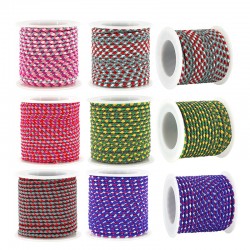 Polyester Braided Cord Round 3mm (~6.5mtrs)