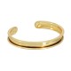 Brass Bracelet Base 9.5x66mm for 5mm cord