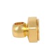 Μεταλλικό Μπρούτζινο Κούμπωμα Βίδα 8mm Ø3.2mm (2τμχ/Σετ)