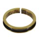 Brass Ring 19mm Base for Flat Cord 2mm