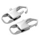 Fermoir Mousqueton 7x18mm en Acier Inoxydable 304