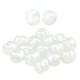 Pearl ABS Bead Oval Irregular 10x8mm Ø1.2mm