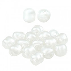 Perle ABS Ovale Irrégulière 10 x 8 mm Ø 1.2 mm