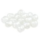 Pearl ABS Bead Oval Irregular 10x8mm Ø1.2mm