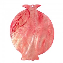 Shell Pendant Pomegranate 80x64mm