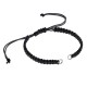 Semi-Finished Macrame Bracelet (Stainless Steel Jump Rings)