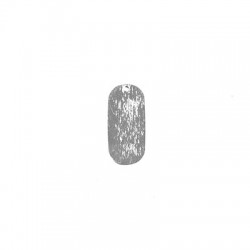 Pendente in Metallo Ottone Targhetta Rettangolare 13x28mm (Ø1.4mm)