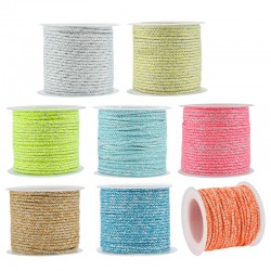 Polyester Braided Cord Round 2mm (~10mtrs)