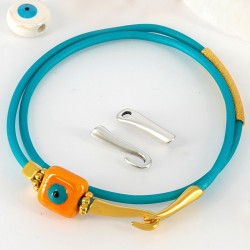 Μεταλλικό Μπρούτζινο Σωληνάκι Κυρτό 25x3mm Ø2mm