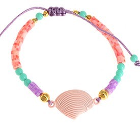 BRACELET COQUILLAGE MULTI