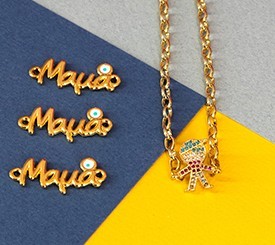 Necklace w/ Child Zircon